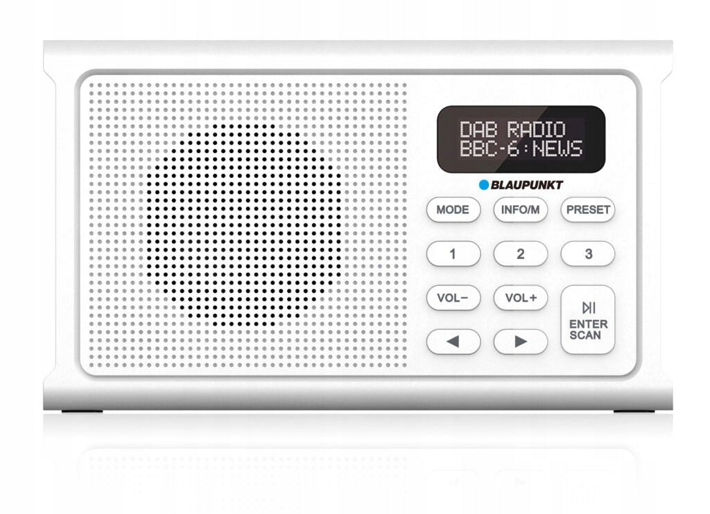 BLAUPUNKT PORTABLE RADIO DAB+FM BLUETOOTH BATTERY POWERED DR3WH Packaging status original