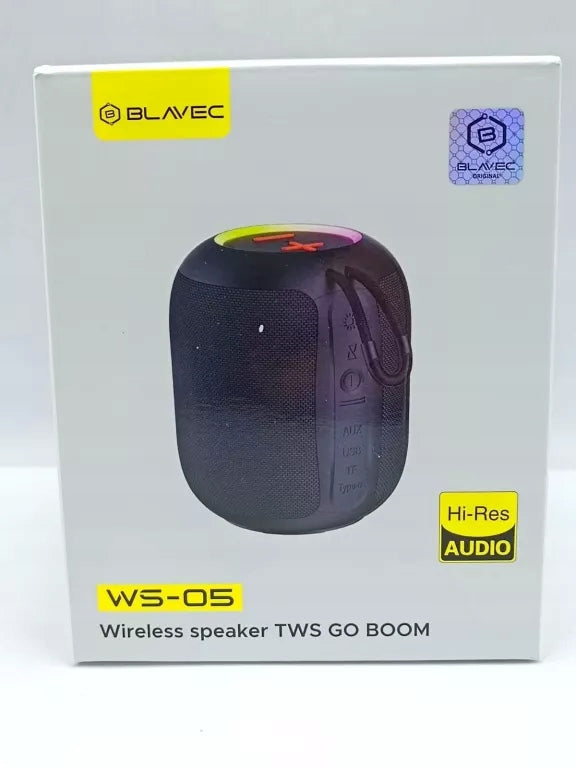 BLAVEC WIRELESS BLUETOOTH SPEAKER TWS WS-05 GO BOOM