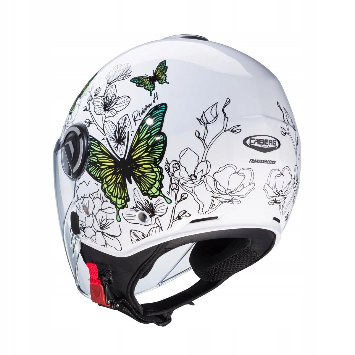 BLENDA CABERG RIVIERA V4X BUTTERFLY X Motorcycle Helmet EAN (GTIN) 8002391083619