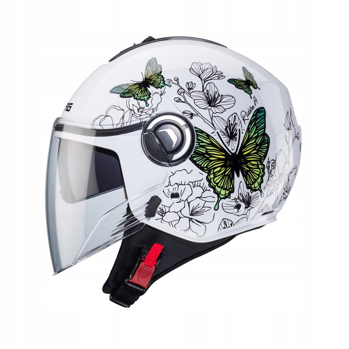 BLENDA CABERG RIVIERA V4X BUTTERFLY X Motorcycle Helmet Manufacturer Caberg