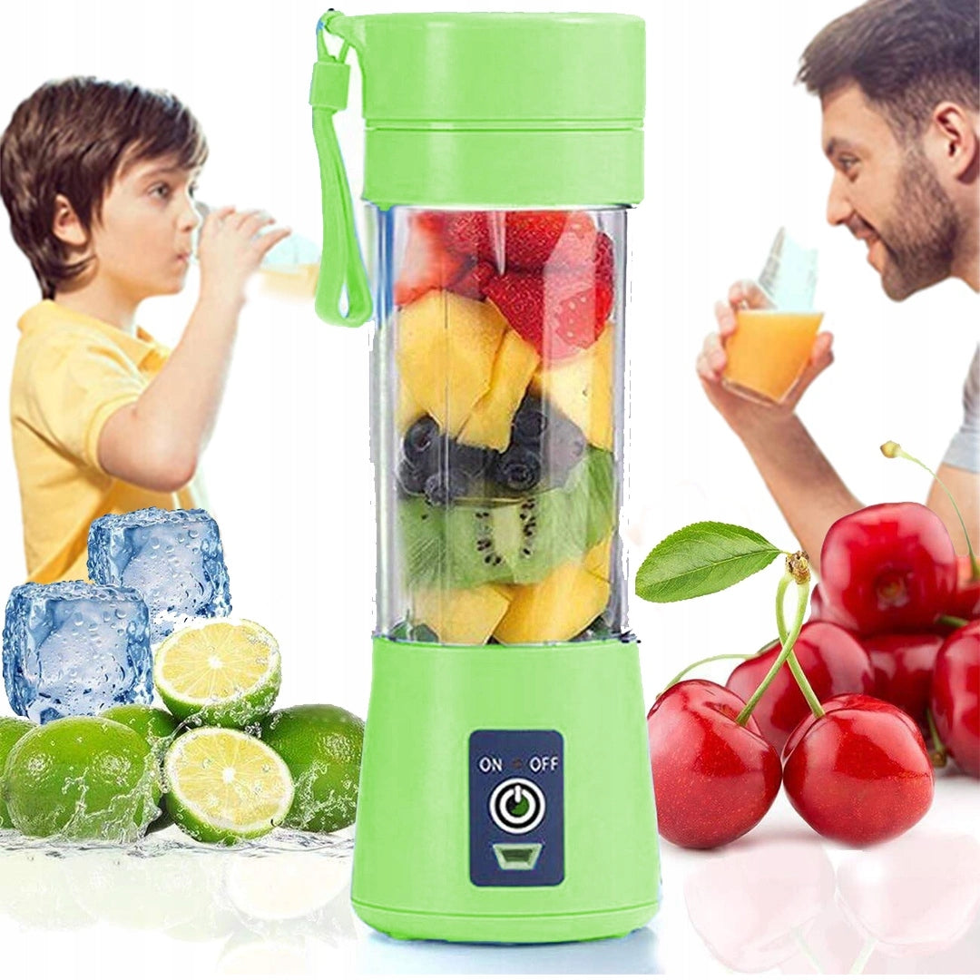 BLENDER 380ML TOURIST MIXER USB RECHARGEABLE BATTERY GIFT WIRELESS 72