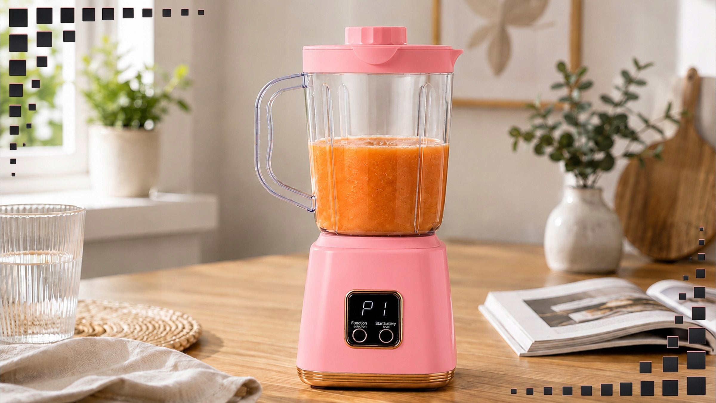 BLENDER FOR SMOOTHIE COCKTAIL CUP PORTABLE USB TRAVEL CONTAINER 600ML Packaging status original