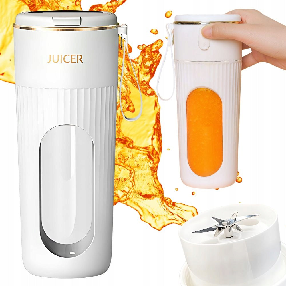 BLENDER FOR SMOOTHIE JUICE COCKTAILS PORTABLE USB WIRELESS HANDY