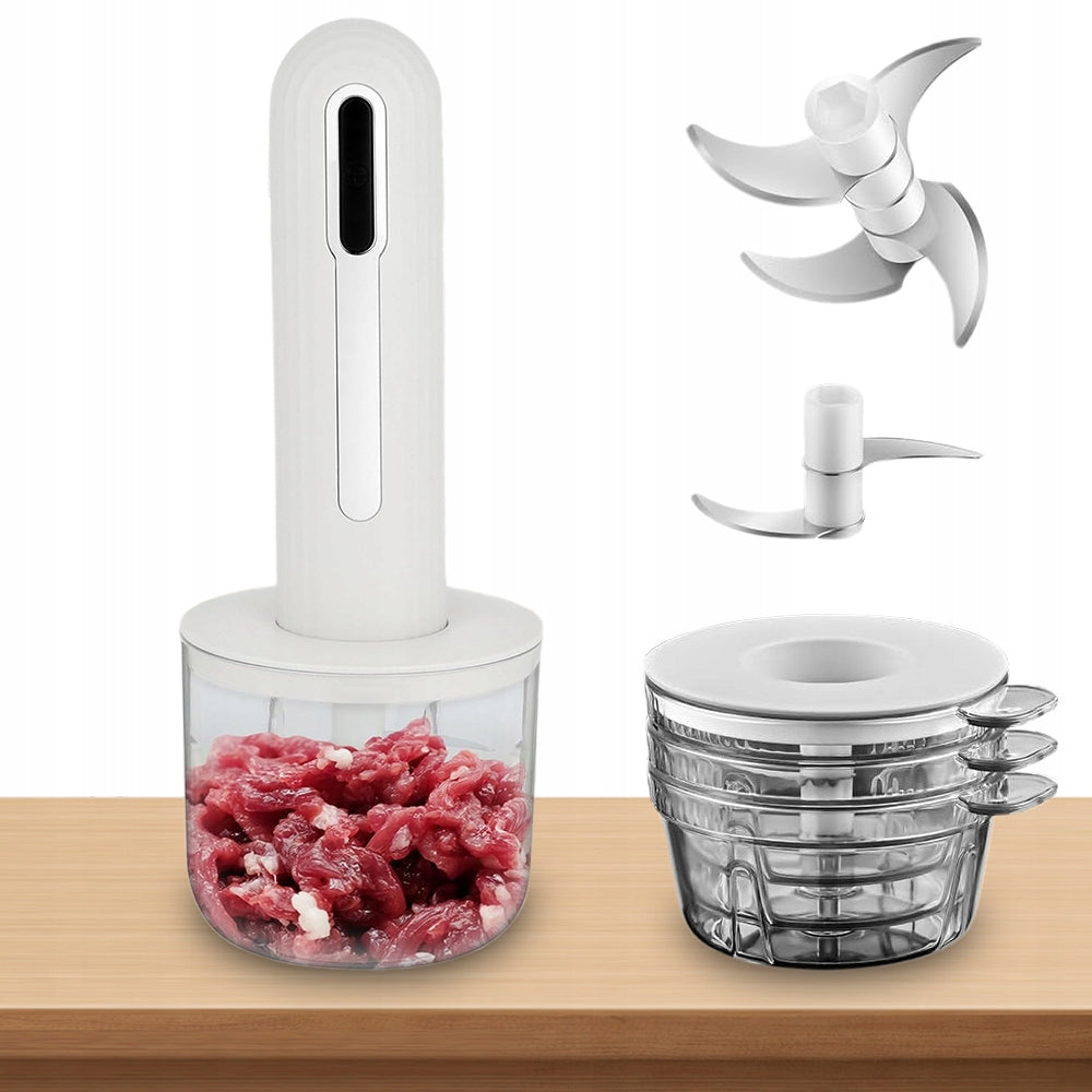 BLENDER HAND SET, STEEL KNIVES 304, EASY CLEANING, USB