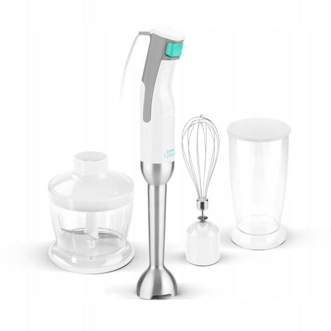 BLENDER HANDHELD MIXER MULTIFUNCTIONAL SHREDDER MALAXER 3in1 POWERFUL 1200W Power rating 1200 W
