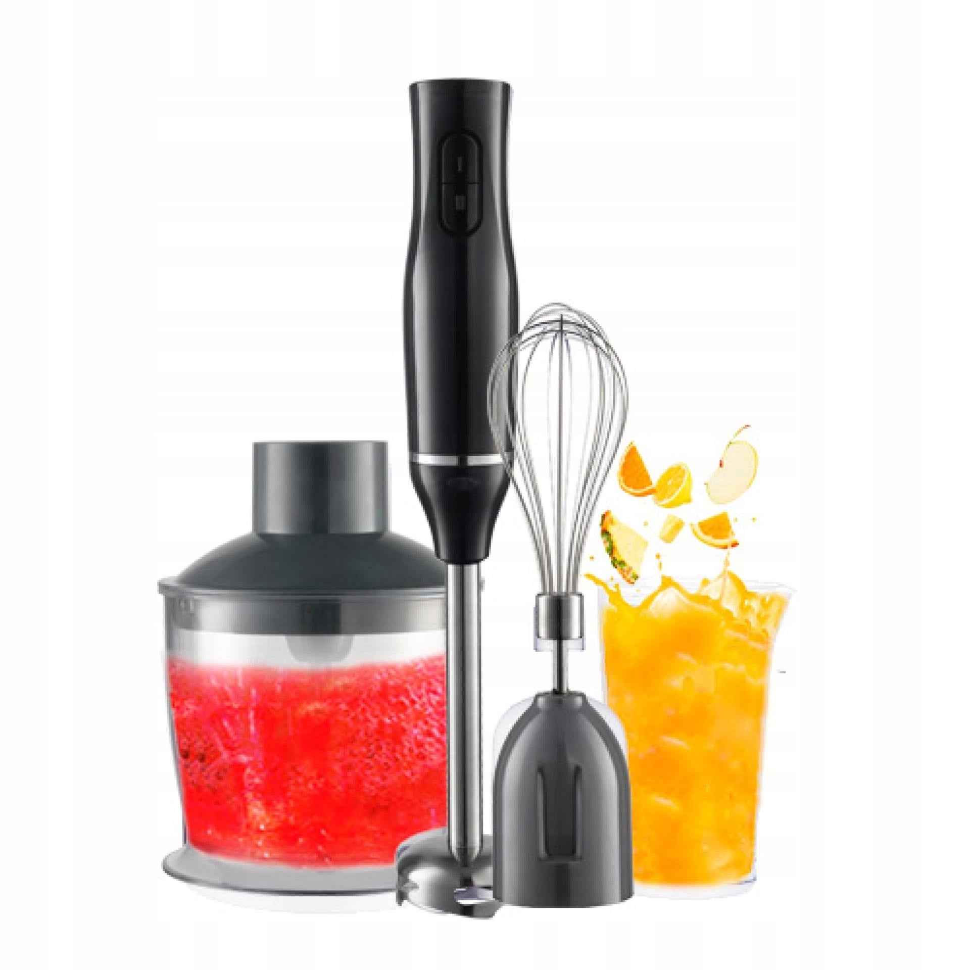 BLENDER HANDHELD MIXER MULTIFUNCTIONAL SHREDDER WHISK 4in1 STRONG 800W