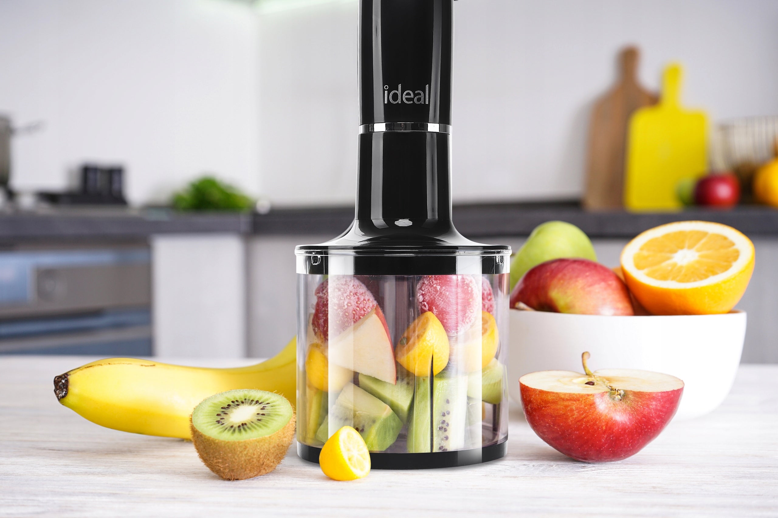 BLENDER MULTIFUNCTION MANUAL SHREDDER STRONG 800W BLACK Ideal IK1002 Packaging status original