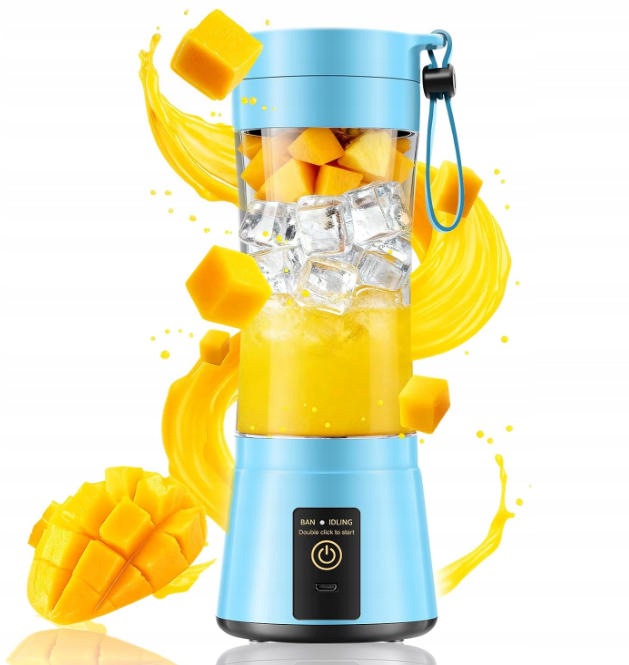 BLENDER PORTABLE SHAKER WIRELESS SMOOTHIE USB 0,4l PERSONAL SHAKER