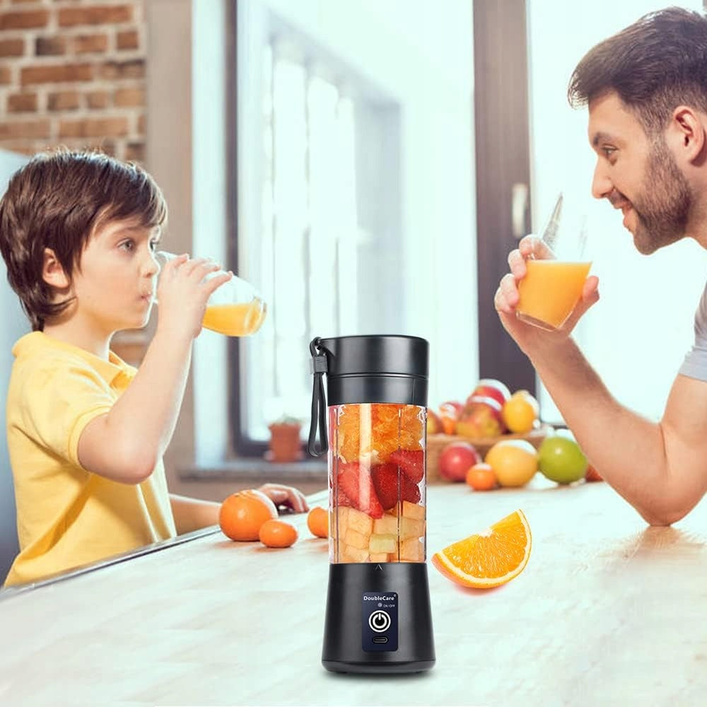 BLENDER PORTABLE USB 380ML 6 BLADES SMOOTHIE COCKTAILS CHARGED ELECTRIC EAN (GTIN) 5902912629087