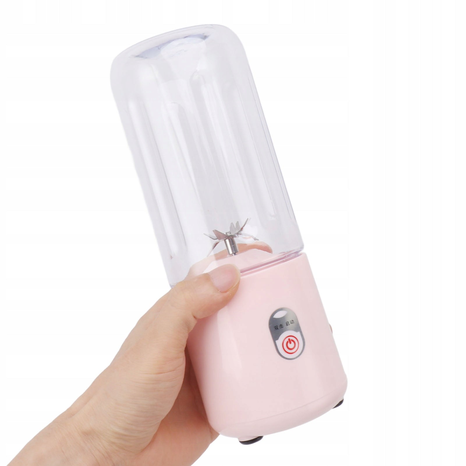 BLENDER PORTABLE WIRELESS TOURIST GLASS CUP 500ML 35W PINK Manufacturer code JTAUU4424
