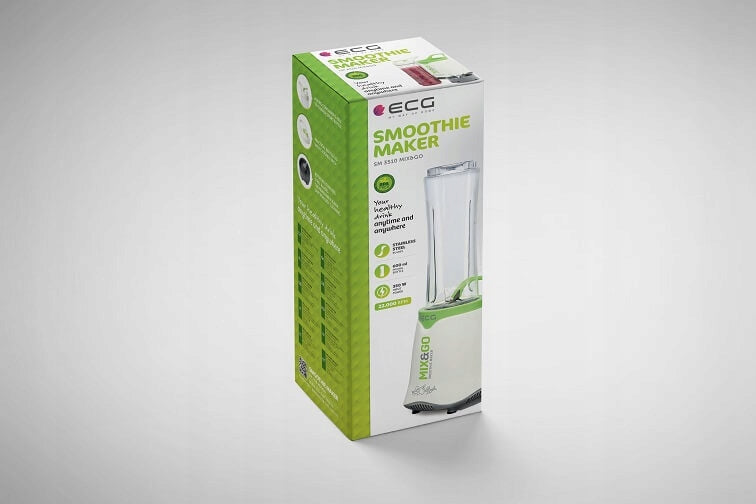 BLENDER SMOOTHIE SM3510 600ml COCKTAIL MIXER Brand ECG