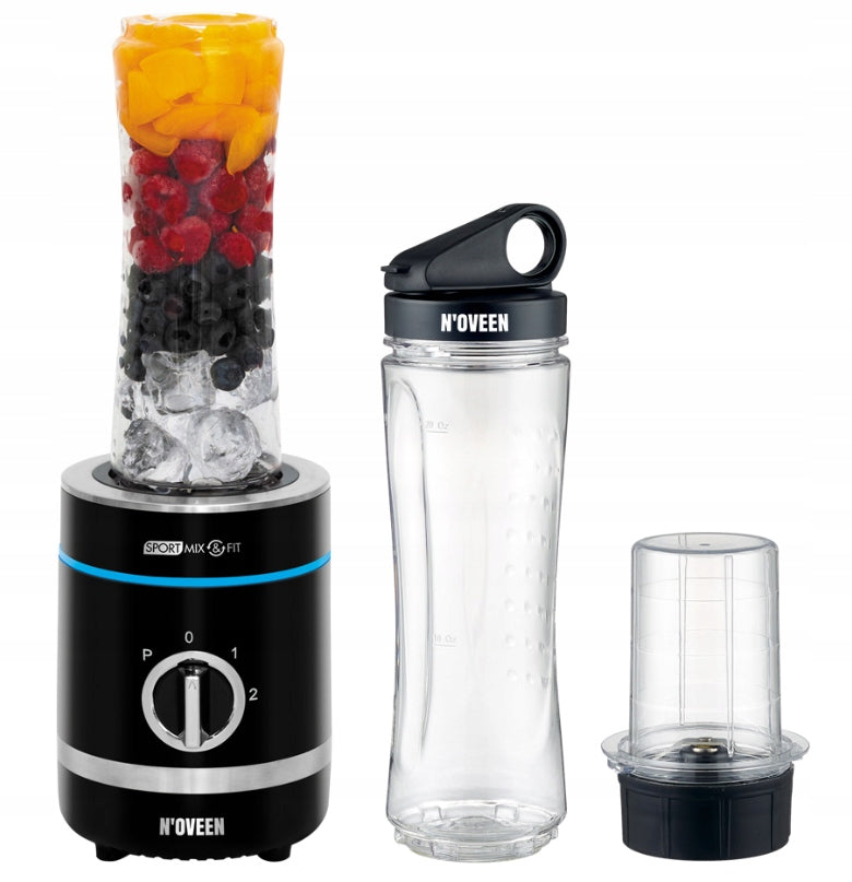 BLENDER SPORTS MIXER CUP GRINDER SB1000 Xline 300W LED + ACCESSORIES Brand N'oveen