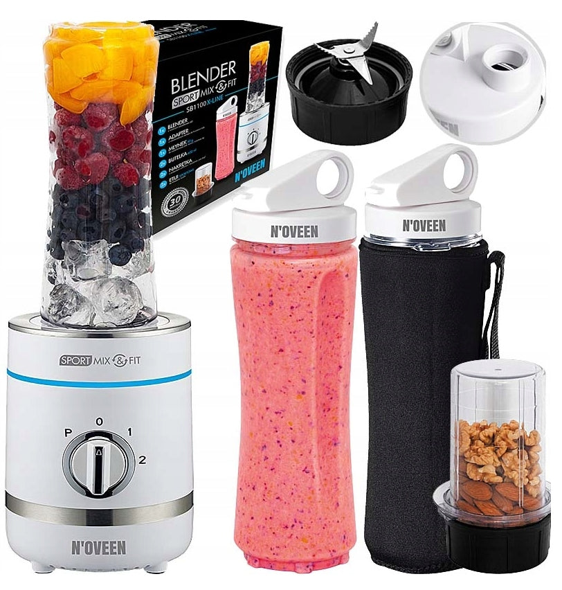 BLENDER SPORTS MIXER CUP GRINDER SB1100 Xline 300W LED + ACCESSORIES