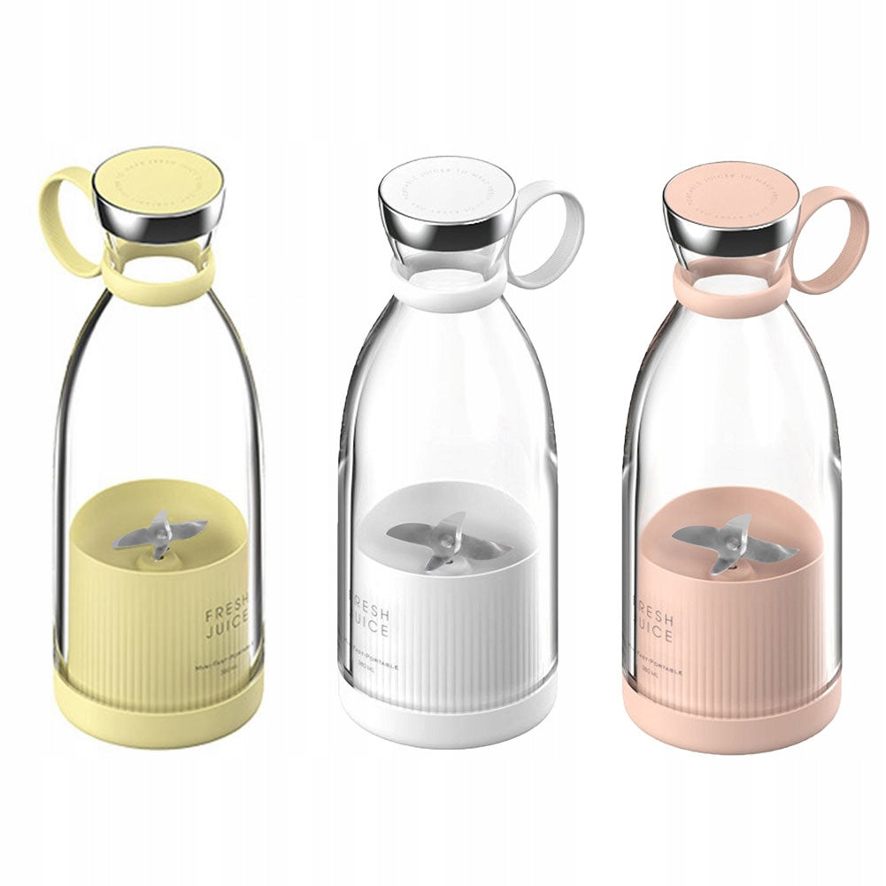 BLENDER USB PORTABLE WIRELESS 2 CUPS STRONG + CAP WITH MOUTHPIECE Manufacturer code Blender bezprzewodowy przenośny SHAKER 380ml