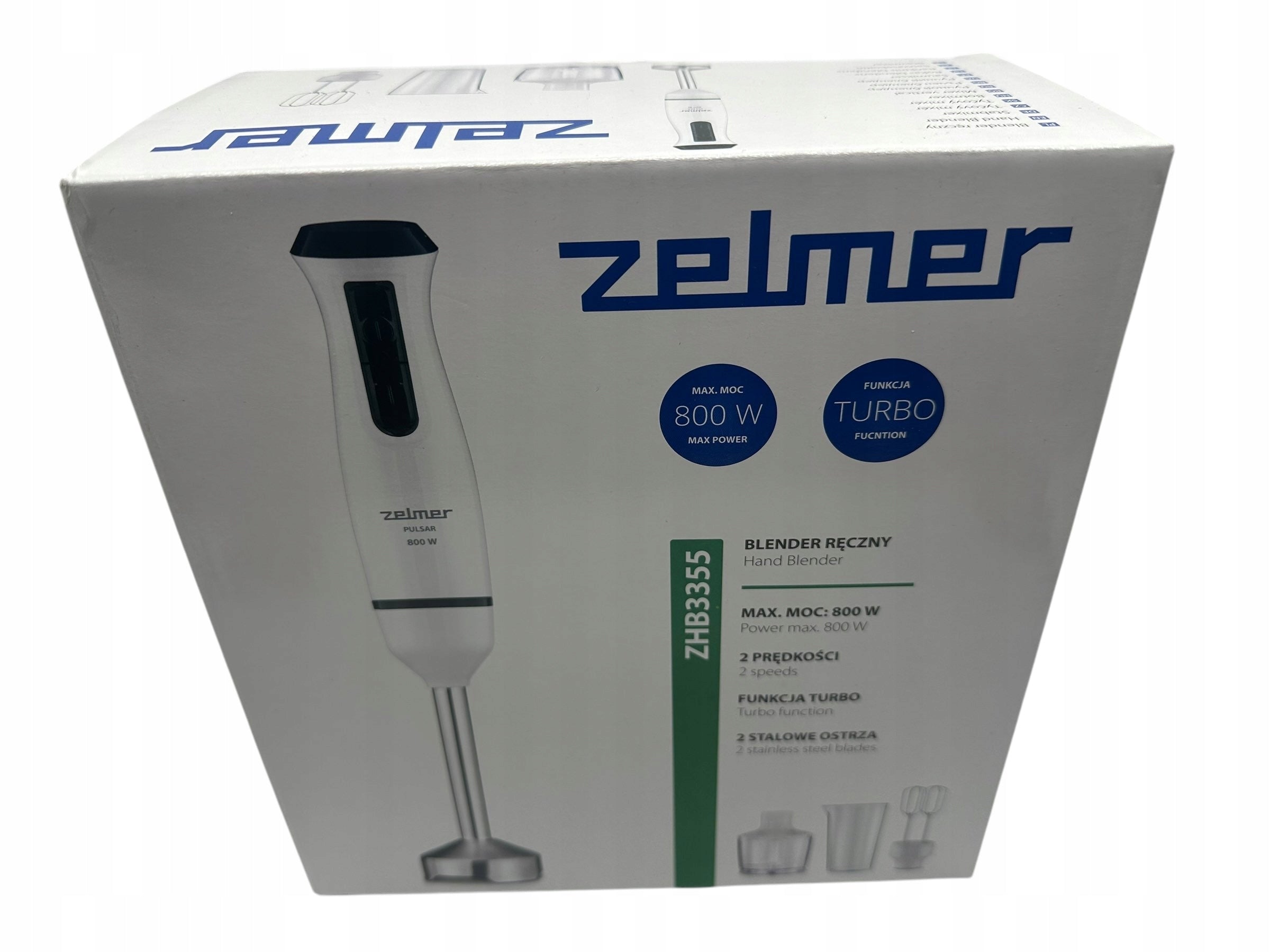 BLENDER ZELMER ZHB3355 800W container 600ml