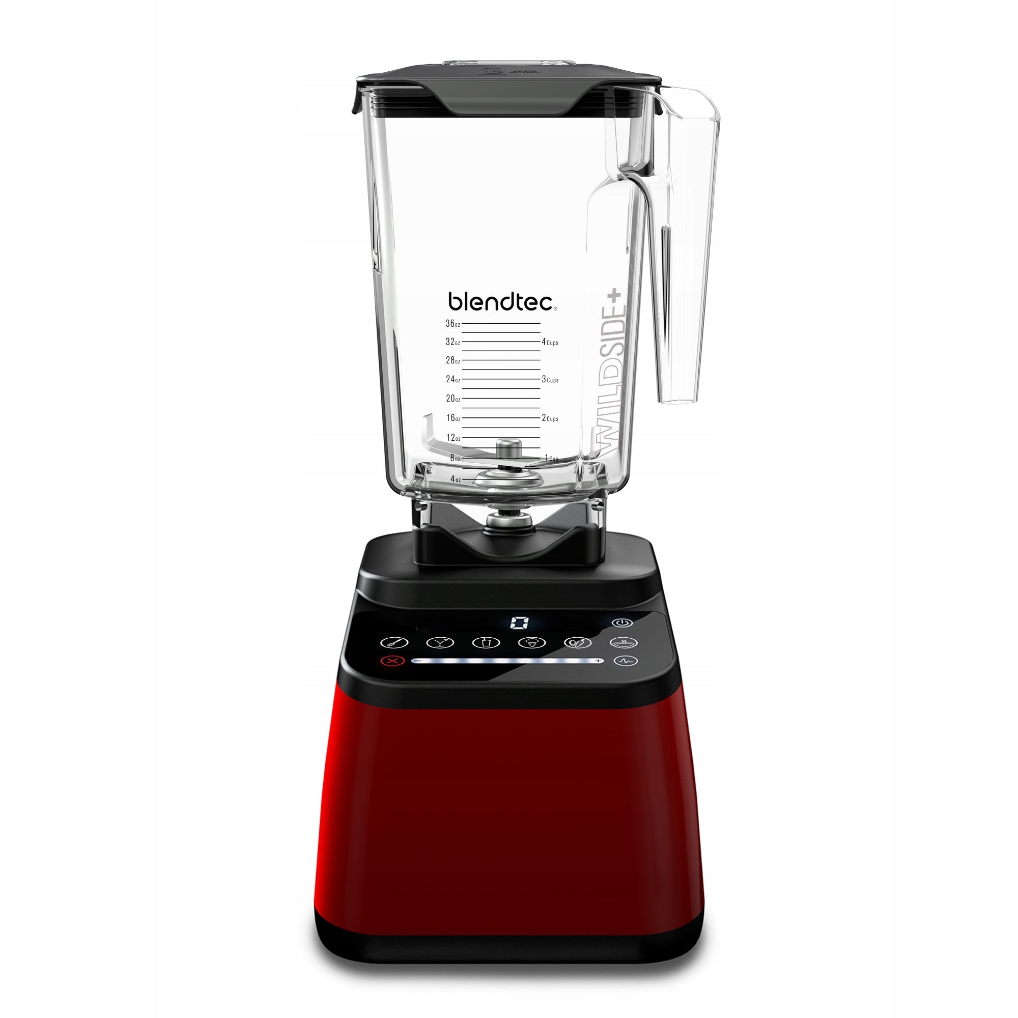 BLENDTEC DESIGNER 650 USA RED BLENDER Packaging status original