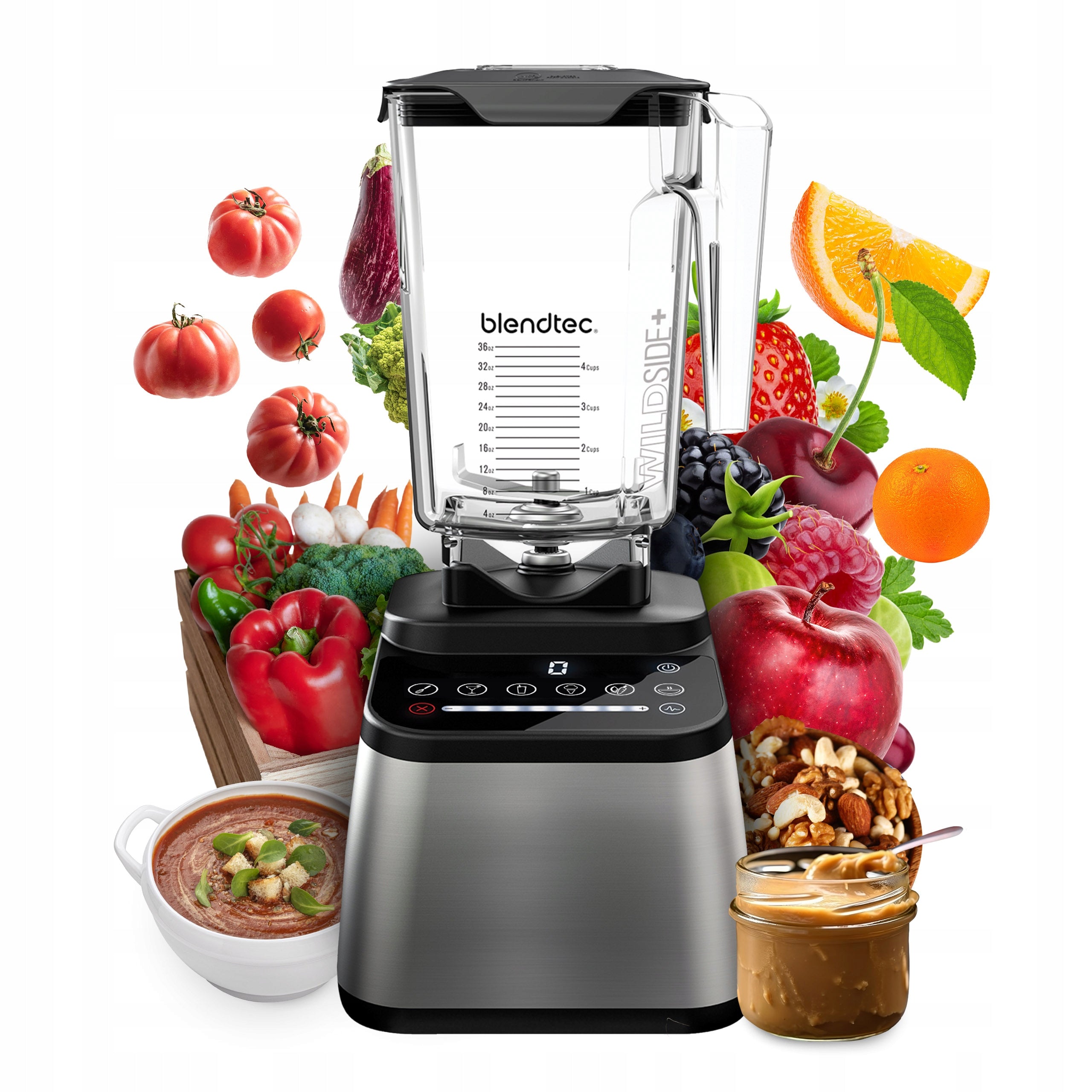 BLENDTEC DESIGNER 650USA SILVER BLENDER