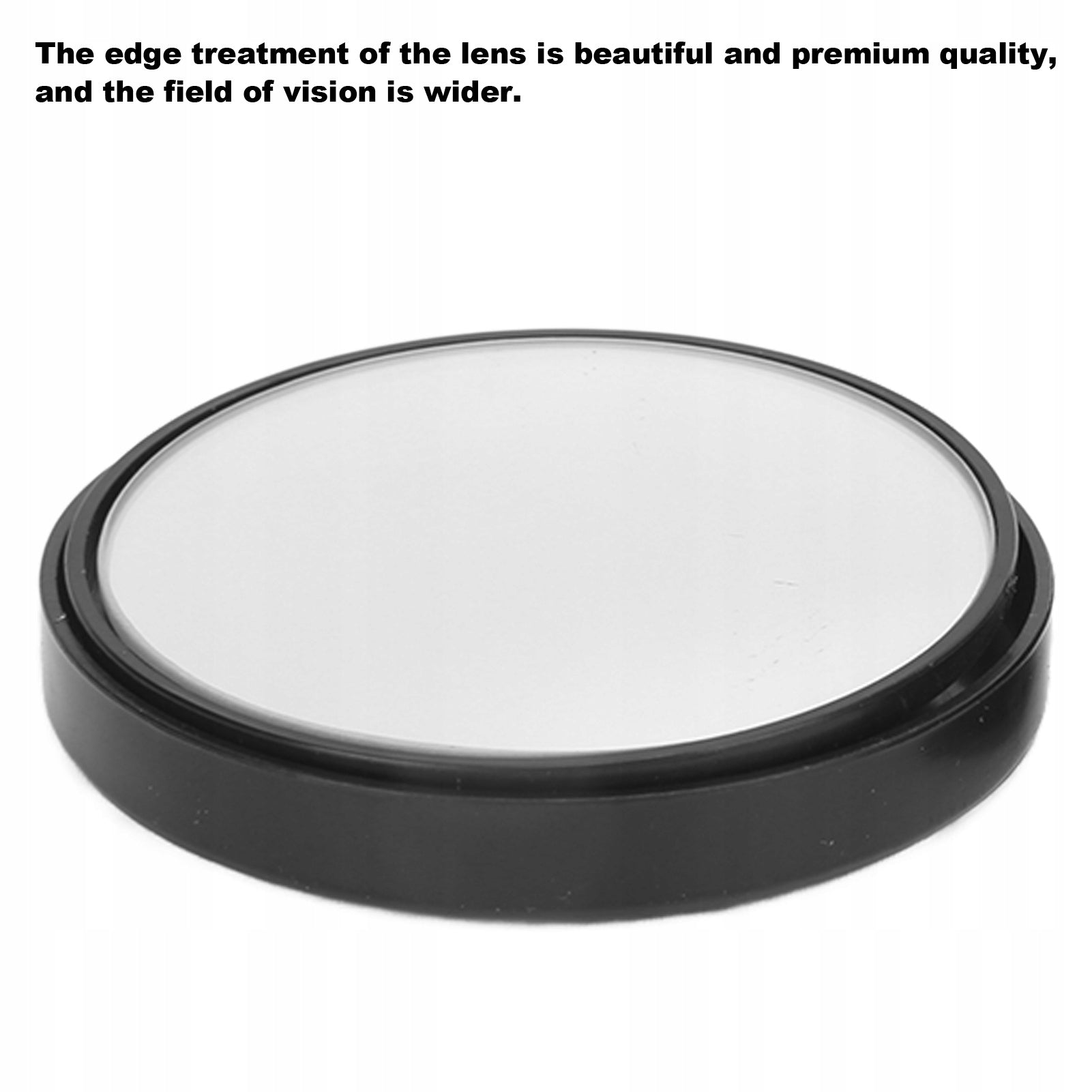 BLIND SPOT REARVIEW MIRROR AUXILIARY 360 DEGREE ADJUSTABLE ROTATION 2PCS Batteries included no