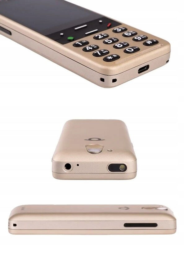 BLINDSHELL CLASSIC 3 Gold - Phone for the blind and visually impaired Operating system version Android 8.1