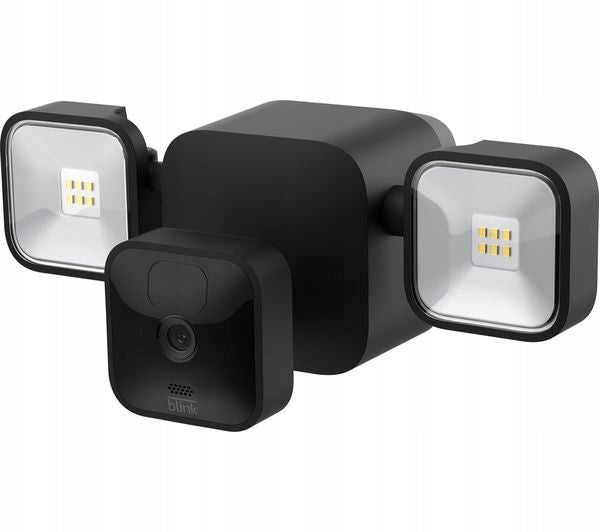 BLINK OUTDOOR FLOODLIGHT WITH BATTERY POWERED LAMP