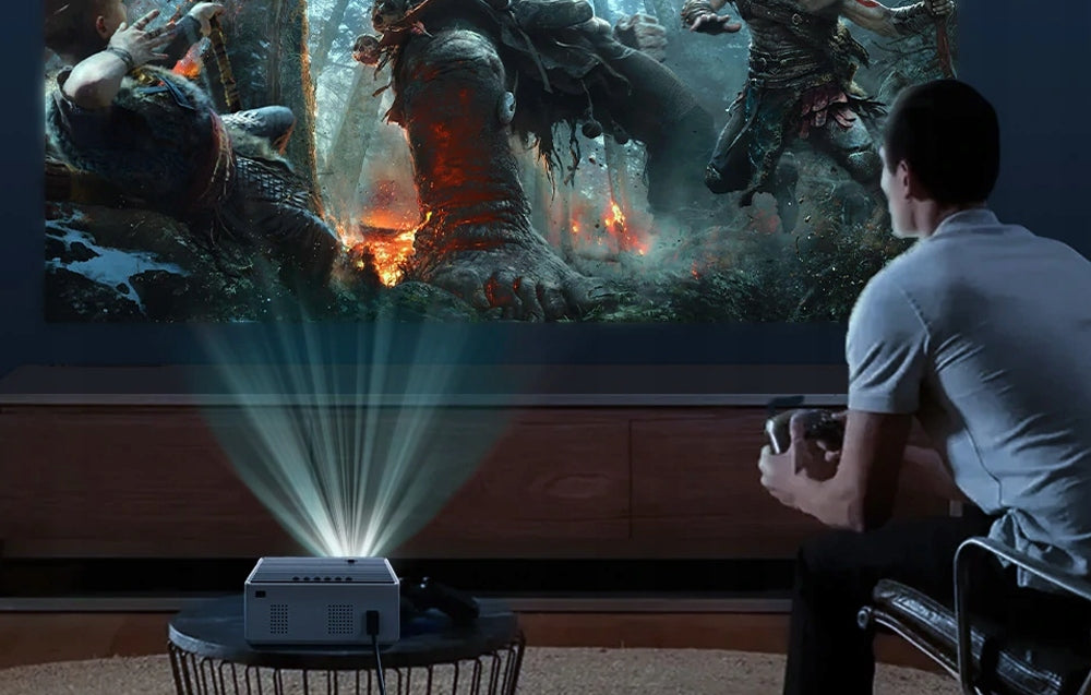 BLITZWOLF PROJECTOR LED PROJECTOR 1920 X 1080 HDMI USB AV 9800 LM WITH REMOTE CONTROL Brand Blitzwolf