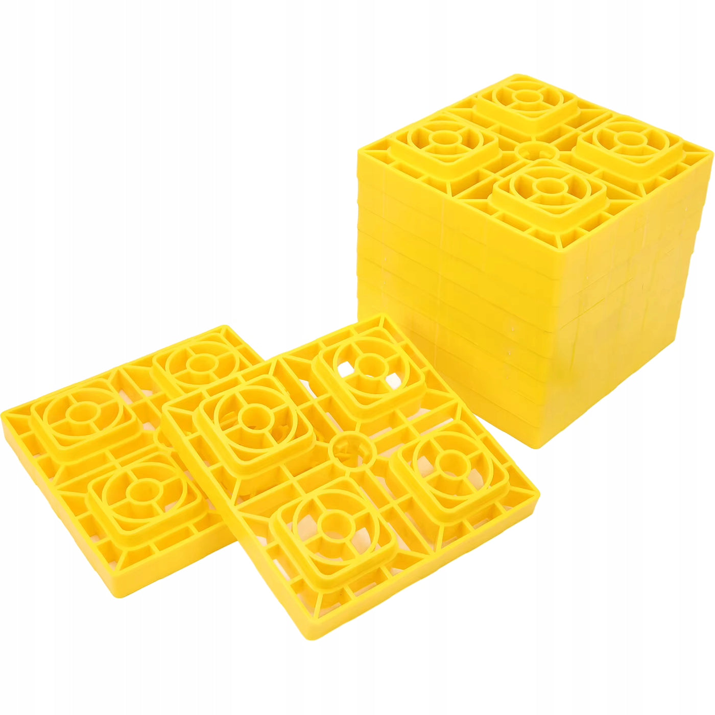 BLOCKS LEVELING PADS FOR MOTORHOME TRAILER CAMPING 12el + BAG Brand Luxtom