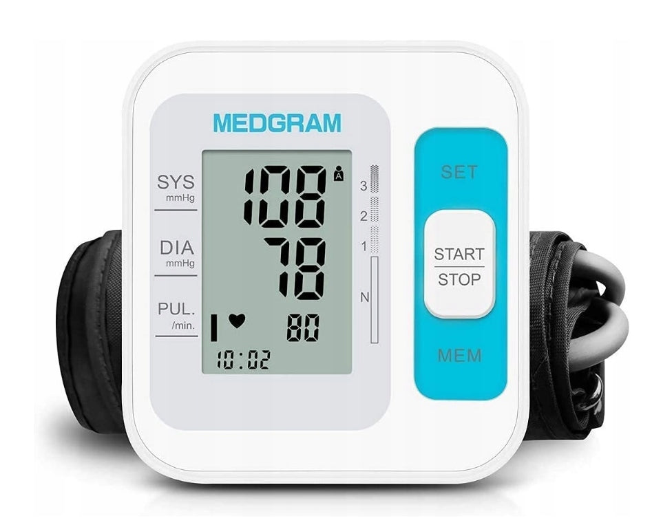 BLOOD PRESSURE MONITOR MEDGRAM Packaging status original