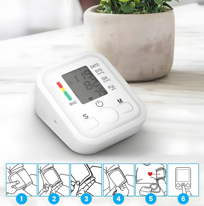 BLOOD PRESSURE MONITOR for checking the pressure of the ARM ON THE SHOULDER ARM Medical device no
