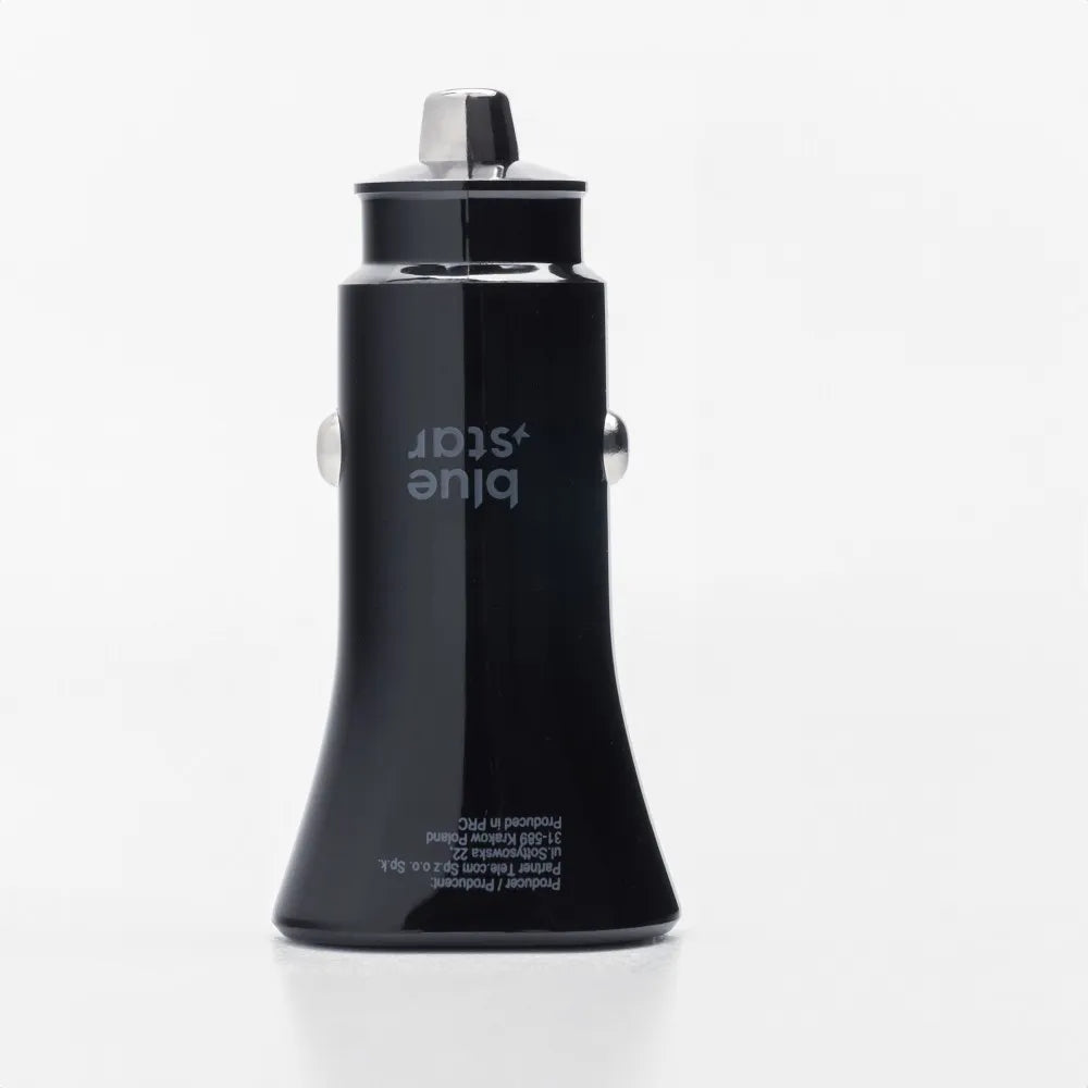 BLUE STAR Car Charger 3A 20W Type C PD QC3.0 AFC black Manufacturer Bluestar