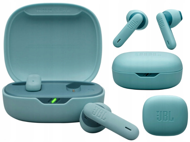 BLUE Wireless In-Ear Headphones JBL Wave Flex 2 ANC Waterproof