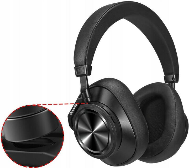 BLUEDIO T7 WIRELESS HEADPHONES PLUS ANC BLUETOOTH 5.0 WITH MICRO SD CARD Brand Bluedio