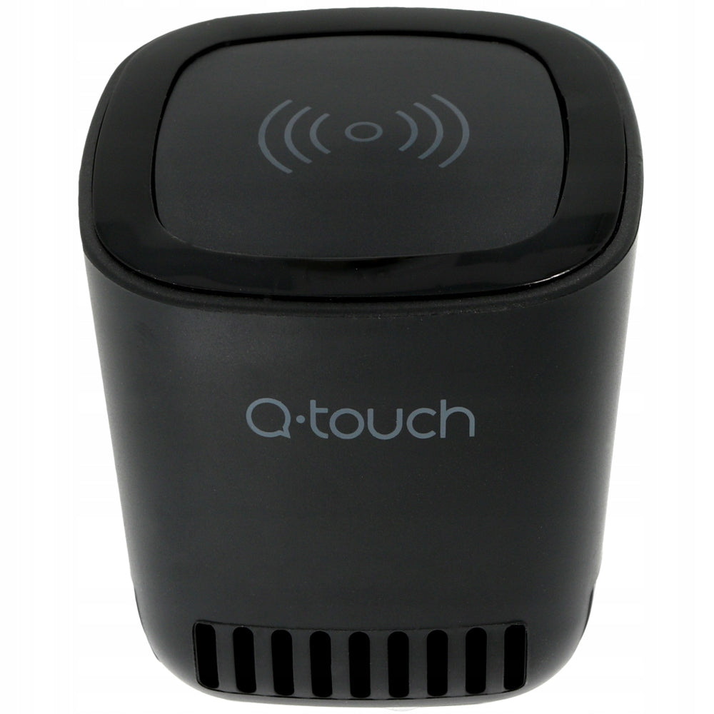 BLUETOOTH 2in1 Speaker with Induction Charger 3W Qtouch QBL-96 black 500mah Brand Qtouch