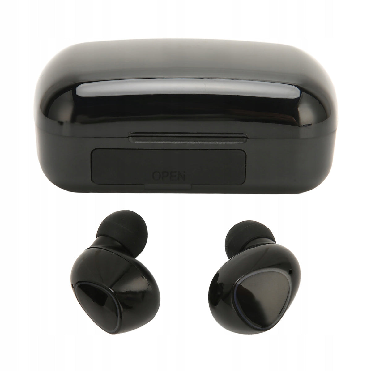 BLUETOOTH 5.1 IPX7 WIRELESS HEADPHONES WATERPROOF CASE CHARGING BASS Brand no brand