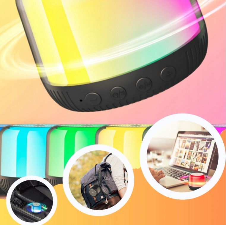 BLUETOOTH 5.1 RGB PORTABLE WIRELESS SPEAKER Packaging status original