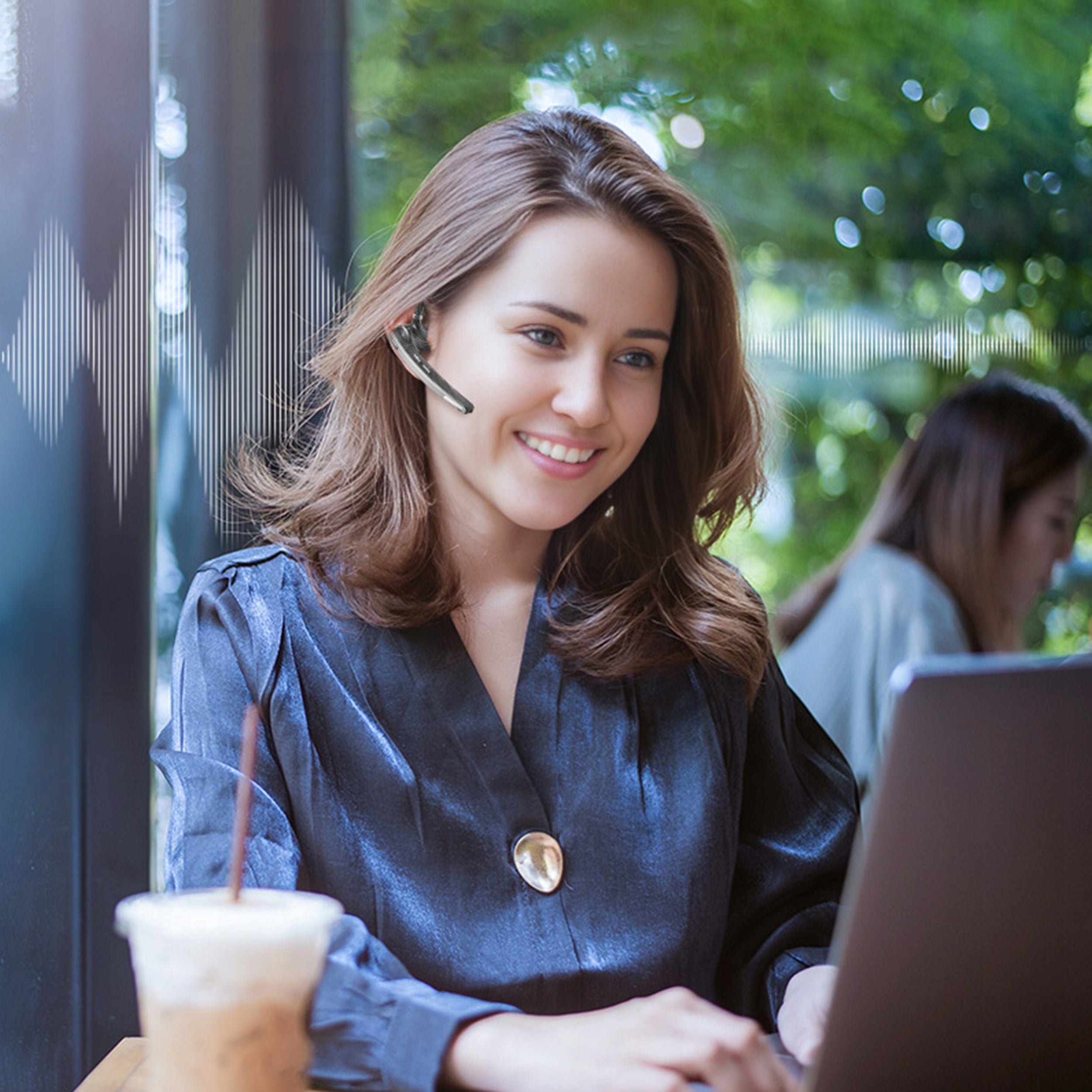 BLUETOOTH 5.2 WIRELESS CALLING HEADSET REDUCTION Manufacturer code BEZPRZEWODOWA DO UCHA DO ROZMÓW CIENKA ETUI