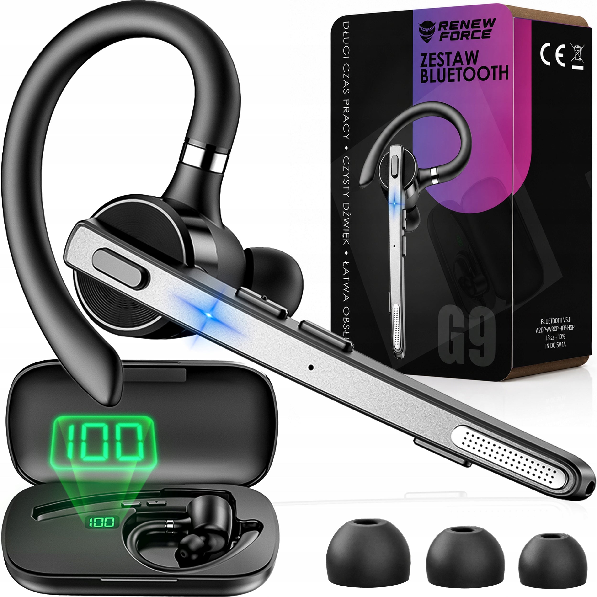 BLUETOOTH 5.2 WIRELESS CALLING HEADSET REDUCTION