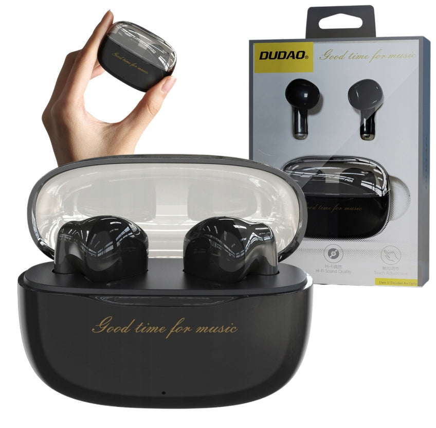 BLUETOOTH 5.3 TWS USB-C WIRELESS EARBUDS LIGHT BLACK
