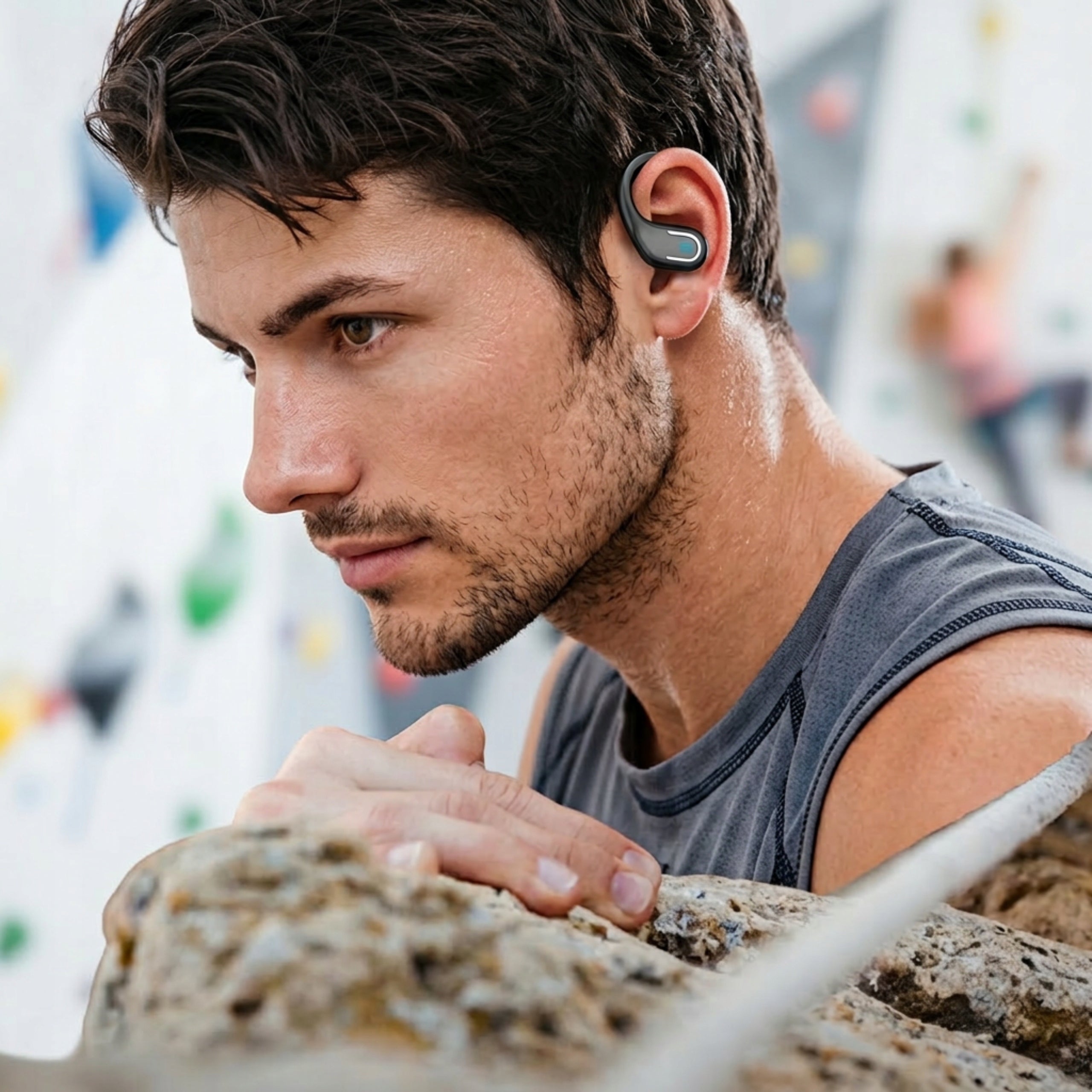 BLUETOOTH 5.4 WIRELESS HEADPHONES IN-EAR SPORTS BASS TALK Brand Elonix