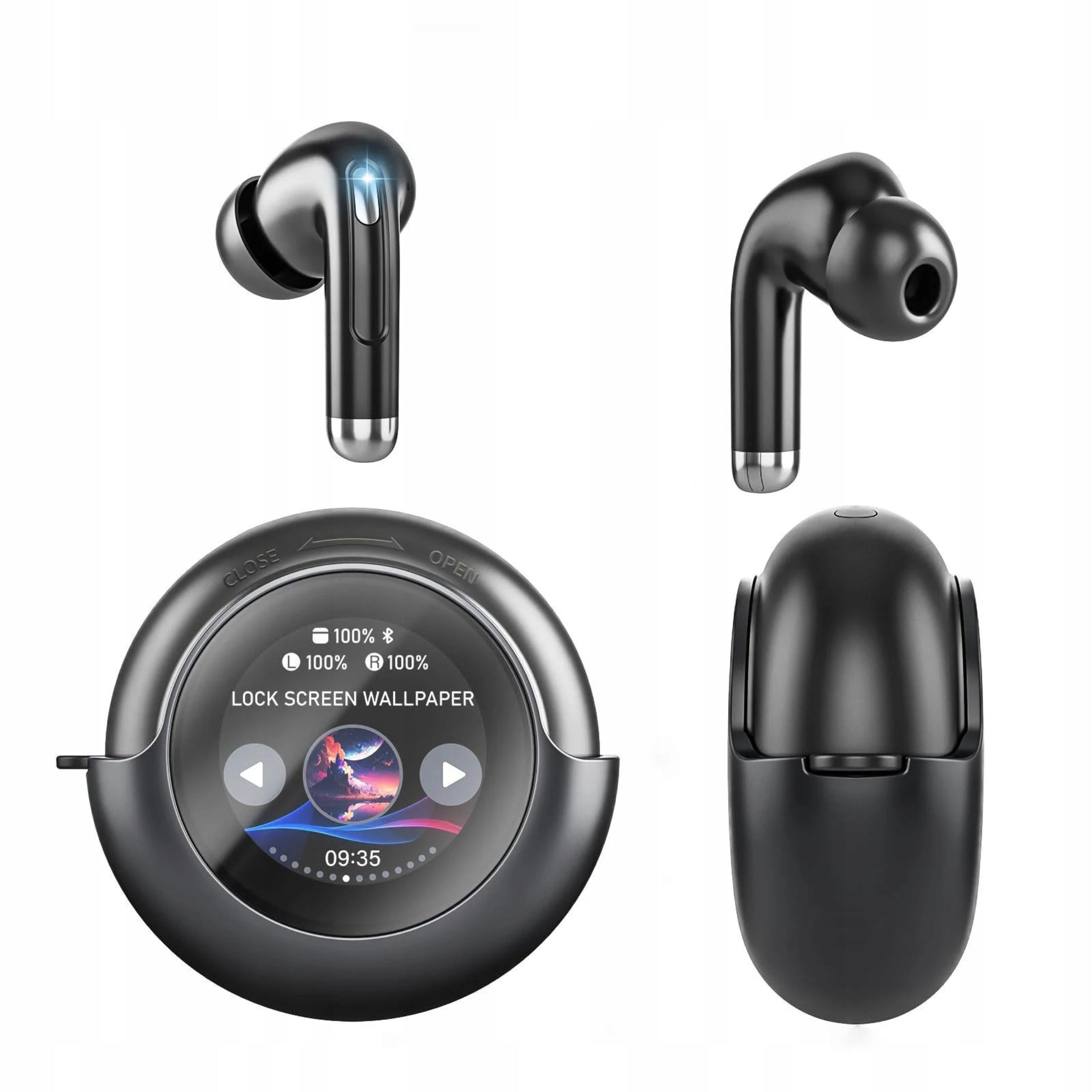 BLUETOOTH 5.4 WIRELESS IN-EAR SPORTS BASS HEADPHONES Packaging status original