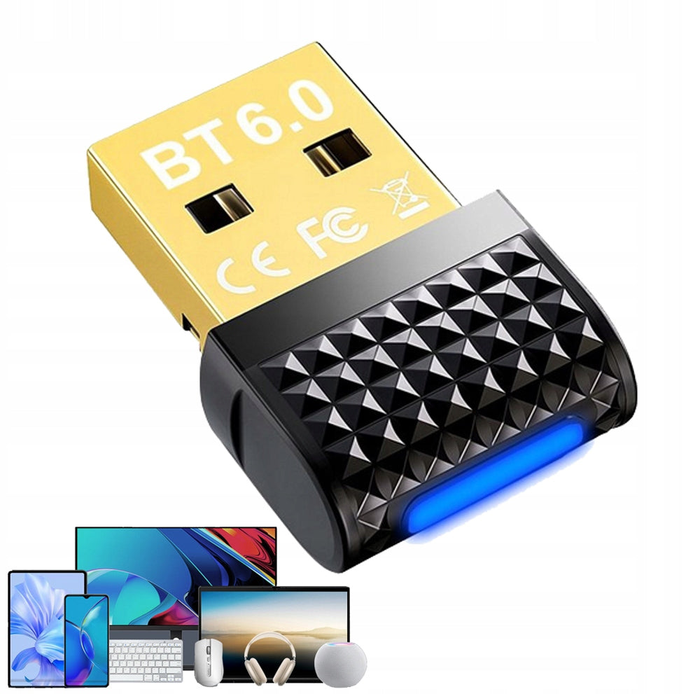 BLUETOOTH ADAPTER 6.0 USB TO COMPUTER PC DONGLE SOUNIX LONG RANGE