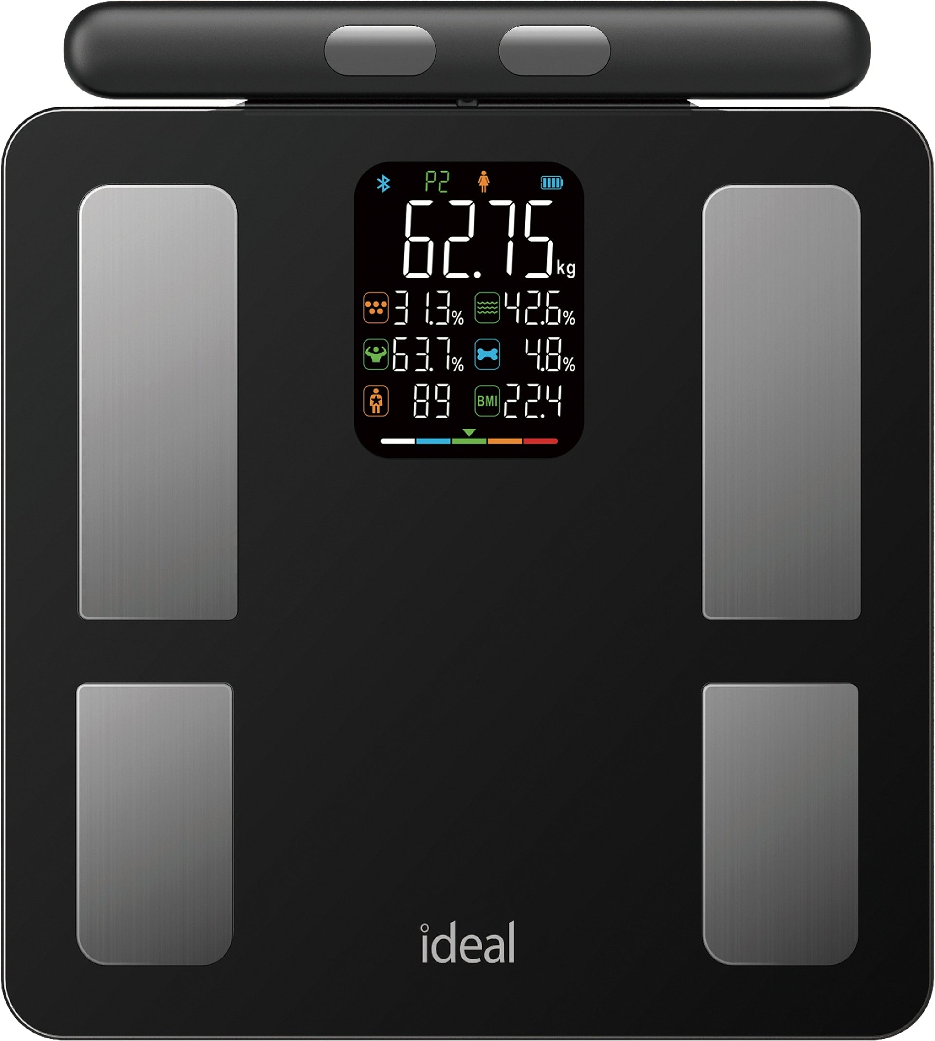BLUETOOTH BATHROOM SCALE ANALYTICAL SMART Apple Health Google Fit EAN (GTIN) 5908277389215