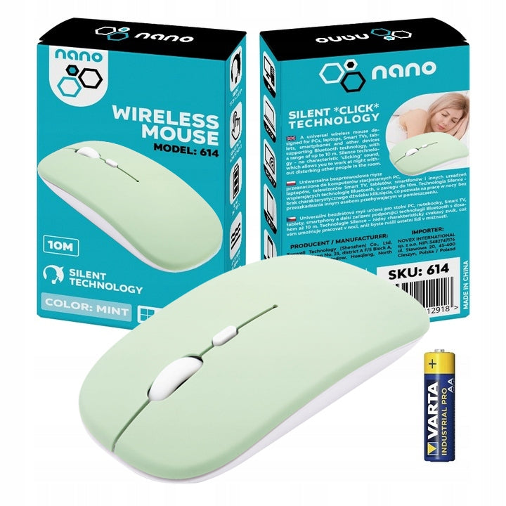 BLUETOOTH COMPUTER MOUSE FOR LENOVO SAMSUNG XIAOMI ANDROID IPHONE APPLE