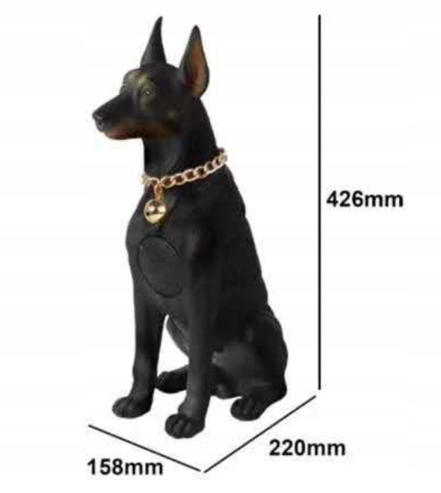 BLUETOOTH DOG DOBERMAN Wireless SPEAKER Manufacturer code RE-432 CH-M210