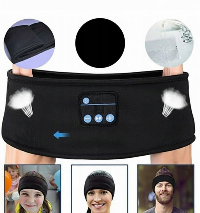 BLUETOOTH HEADBAND FOR RUNNING SLEEPING ON THE EARS EYES SPORTS TALK Brand no brand