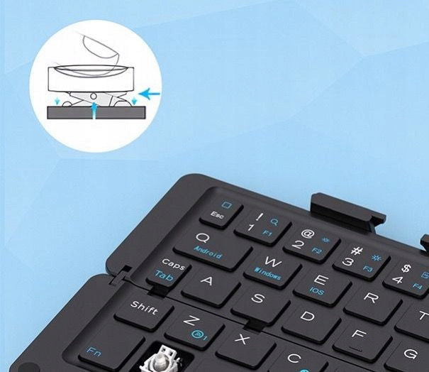 BLUETOOTH KEYBOARD FOLDABLE WIRELESS WITH IOS WINDOWS STAND Manufacturer Pan i Pani Gadżet