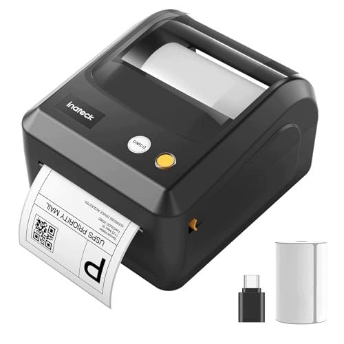 BLUETOOTH LABEL PRINTER DHL 4 X 6 Steel Home Gift Included Brand no brand