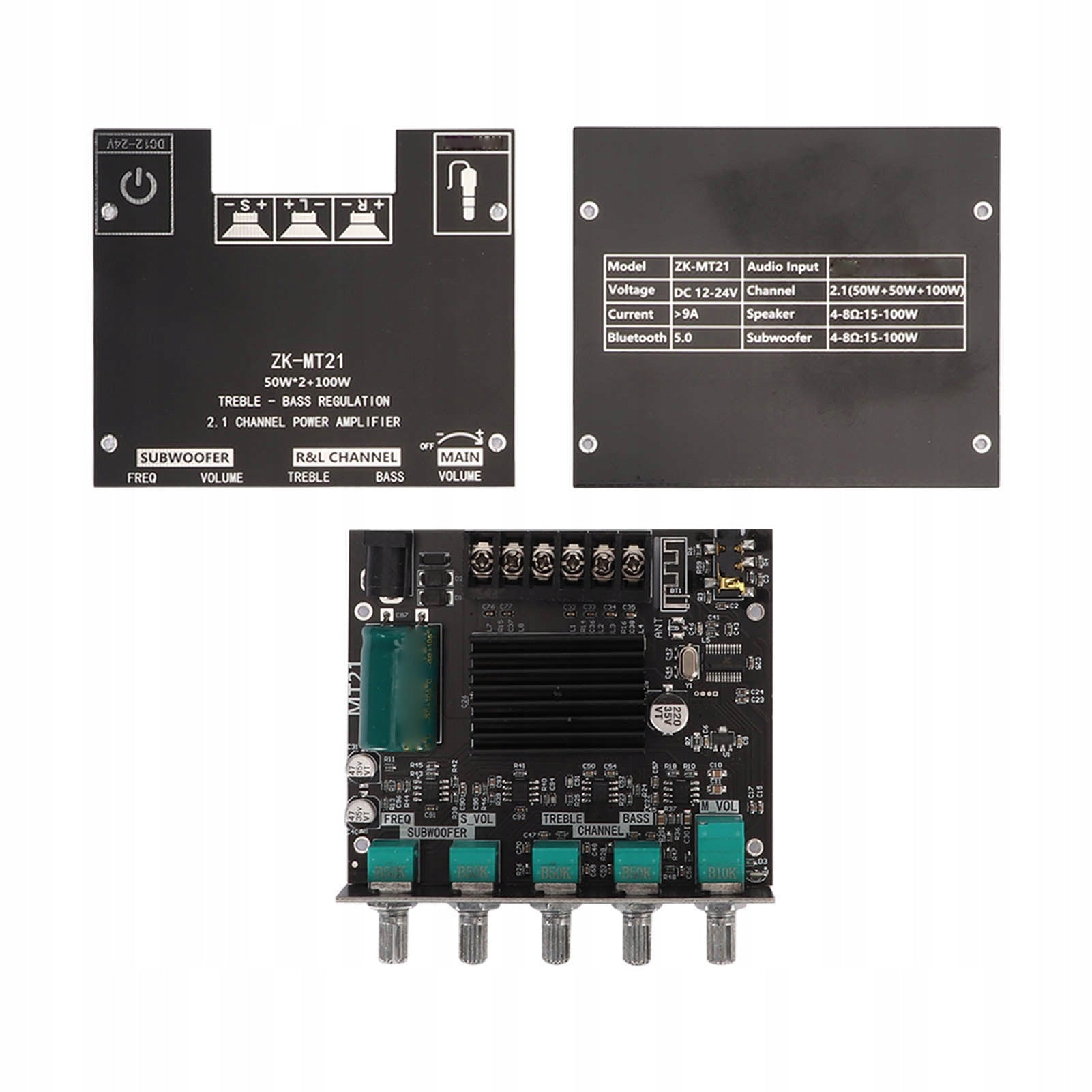 BLUETOOTH POWER PYTKA 2.1 MT21 KANA DC 12V - 24V MODUL Packaging status original