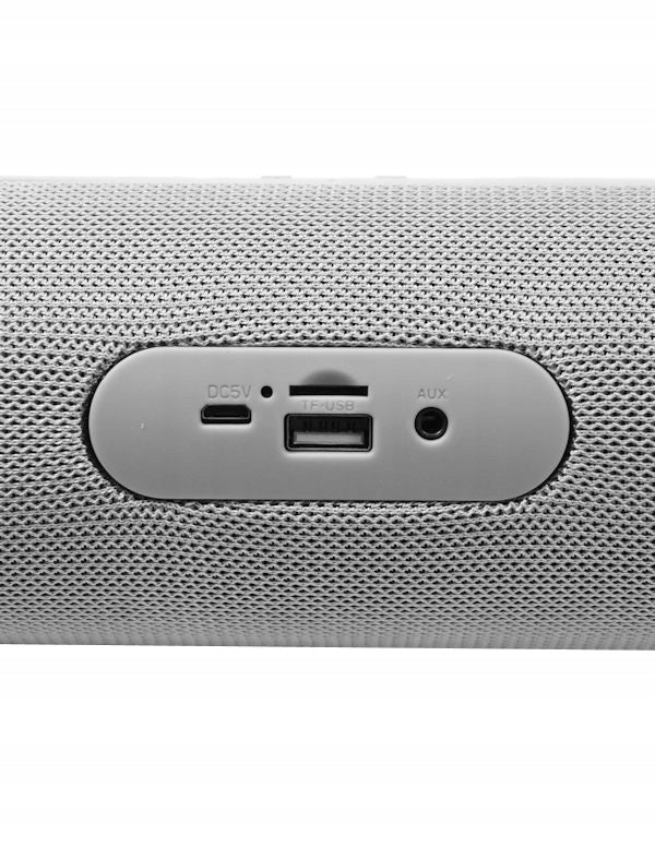 BLUETOOTH PULSE MATERIAL SPEAKER GREY Color gray