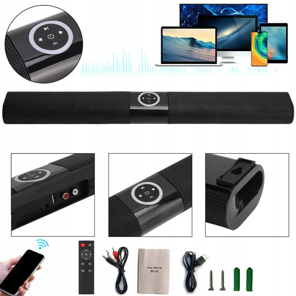 BLUETOOTH SPEAKER 5.0 USB HDMI TV TWS SOUNDBAR Subwoofer