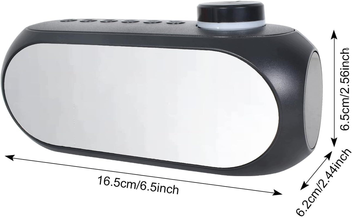 BLUETOOTH SPEAKER 6IN1 RGB CLOCK ALARM STEREO 360° RADIO FM Brand no brand